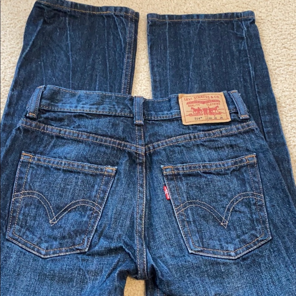 Levi’s 514 26 x 26 size 12 Dark Wash